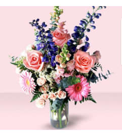 Cool Pinks. An arrangement by Avenue Flowers and Gifts.