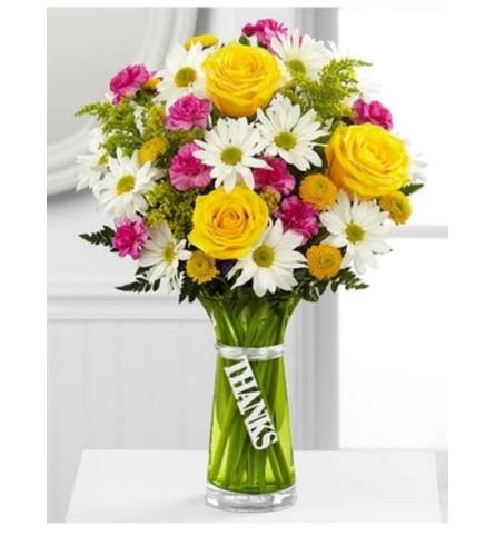 Thank You Bouquet. An arrangement by Avenue Flowers and Gifts.