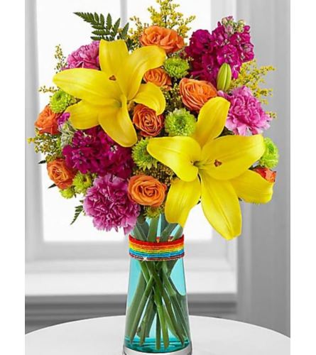 Pride. An arrangement by Avenue Flowers and Gifts.