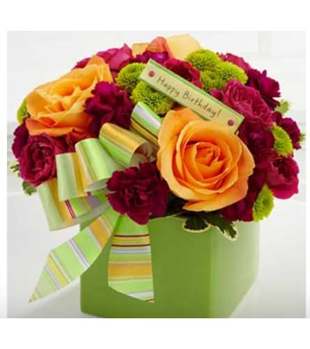 Special Birthday. An arrangement by Avenue Flowers and Gifts.
