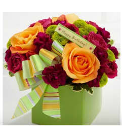 Special Birthday. An arrangement by Avenue Flowers and Gifts.