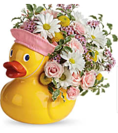 Ducky Girl. An arrangement by Avenue Flowers and Gifts.