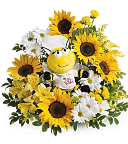 BE WELL. An arrangement by Avenue Flowers and Gifts.