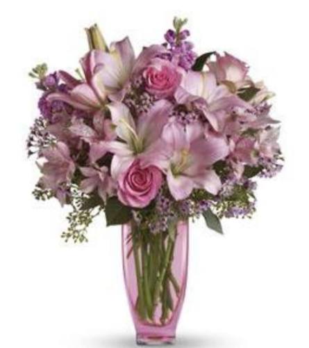 Pink Simplicity. An arrangement by Avenue Flowers and Gifts.