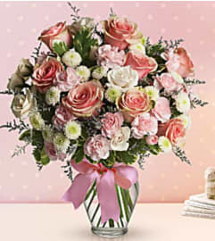 Pink Candy. An arrangement by Avenue Flowers and Gifts.