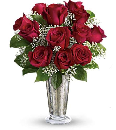 Kissed By a Rose. An arrangement by Avenue Flowers and Gifts.