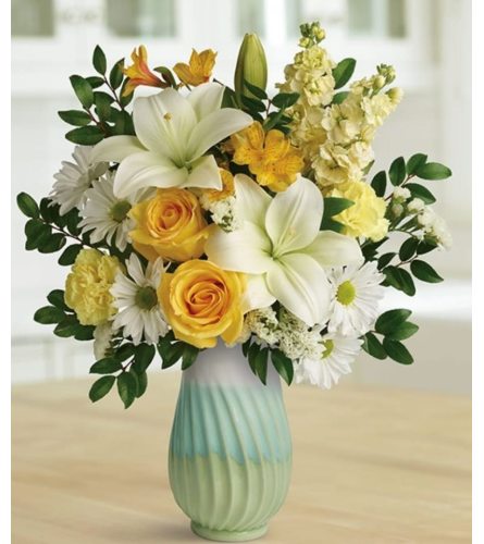 Mint Spring. An arrangement by Avenue Flowers and Gifts.