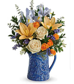 Filigree Spring. An arrangement by Avenue Flowers and Gifts.