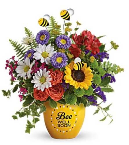 Healthy Buzz. An arrangement by Avenue Flowers and Gifts.