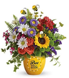 Healthy Buzz. An arrangement by Avenue Flowers and Gifts.