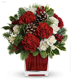 Merry. An arrangement by Avenue Flowers and Gifts.