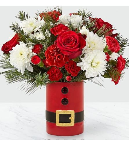 HO HO HO. An arrangement by Avenue Flowers and Gifts.