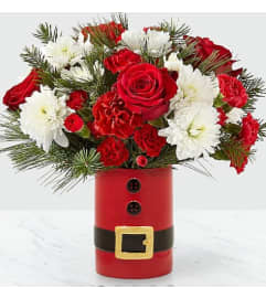 HO HO HO. An arrangement by Avenue Flowers and Gifts.