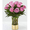 PURE BEAUTY LAVENDER ROSE BOUQUET - Deluxe. An arrangement by Avenue Flowers and Gifts.