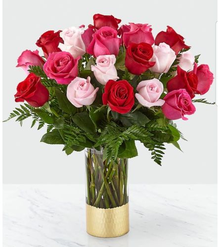 LOVE AND ROMANCE BOUQUET - Deluxe. An arrangement by Avenue Flowers and Gifts.