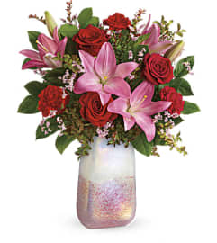 Pretty In Quartz. An arrangement by Avenue Flowers and Gifts.