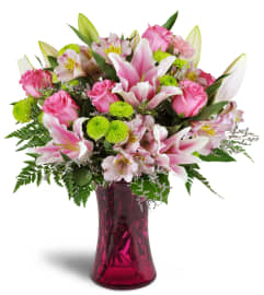 Perfectly Pink™. An arrangement by Avenue Flowers and Gifts.