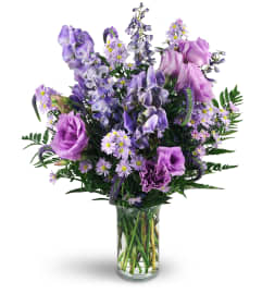 Purple Passion. An arrangement by Avenue Flowers and Gifts.
