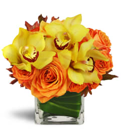 Golden Morning™. An arrangement by Avenue Flowers and Gifts.
