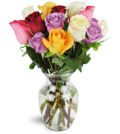 Rosie Potpourri™. An arrangement by Avenue Flowers and Gifts.