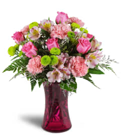 Perfectly Pink™. An arrangement by Avenue Flowers and Gifts.