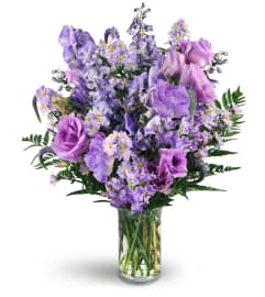 Purple Passion. An arrangement by Avenue Flowers and Gifts.