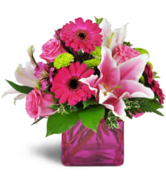 In the Pink™. An arrangement by Avenue Flowers and Gifts.