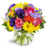 Birthday Blast™ - Premium. An arrangement by Avenue Flowers and Gifts. Bursting with colorful roses, daisies, and lisianthus, this bouquet is the...
