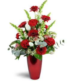 Colors of Love Vase™. An arrangement by Avenue Flowers and Gifts.