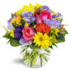 Birthday Blast™ - Deluxe. An arrangement by Avenue Flowers and Gifts. Bursting with colorful roses, daisies, and lisianthus, this bouquet is the...