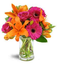 Vibrant Shine™. An arrangement by Avenue Flowers and Gifts.