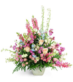 Adoring Tribute. An arrangement by Avenue Flowers and Gifts.