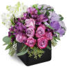Breathtaking Beauty™ - Standard. An arrangement by Avenue Flowers and Gifts. This stunning bouquet includes lavender roses, purple Peruvian...