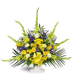 Heaven’s Promise Sympathy Tribute™. An arrangement by Avenue Flowers and Gifts.