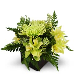 Emerald Jubilee. An arrangement by Avenue Flowers and Gifts.