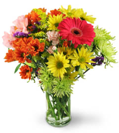 Flower Festival. An arrangement by Avenue Flowers and Gifts.