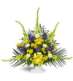 Heaven’s Promise Sympathy Tribute™. An arrangement by Avenue Flowers and Gifts.