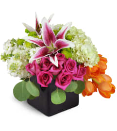 Vibrant Delight™. An arrangement by Avenue Flowers and Gifts.