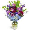 European Terrace™ - Premium. An arrangement by Avenue Flowers and Gifts. A lavish mix of roses, lisianthus, and hydrangea - this captivating...