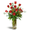 Roses are Romance™ - Standard. An arrangement by Avenue Flowers and Gifts. Long-stemmed roses are elegantly arranged with eucalyptus and hypericum...