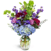 European Terrace™ - Standard. An arrangement by Avenue Flowers and Gifts. A lavish mix of roses, lisianthus, and hydrangea - this captivating...