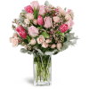 Sweetly Scented Pinks™ - Premium. An arrangement by Avenue Flowers and Gifts. Gift them an abundance of pink roses, spray roses, tulips,...