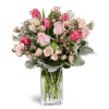 Sweetly Scented Pinks™ - Standard. An arrangement by Avenue Flowers and Gifts. Gift them an abundance of pink roses, spray roses, tulips,...